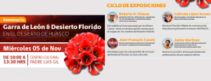Seminario “Garra de León & Desierto Florido en el Desierto de Huasco”